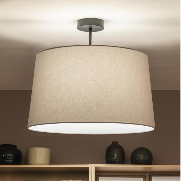 Brilagi - LED Přisazený lustr CERIA 1xE27/60W/230V pr. 45 cm černá/šedá