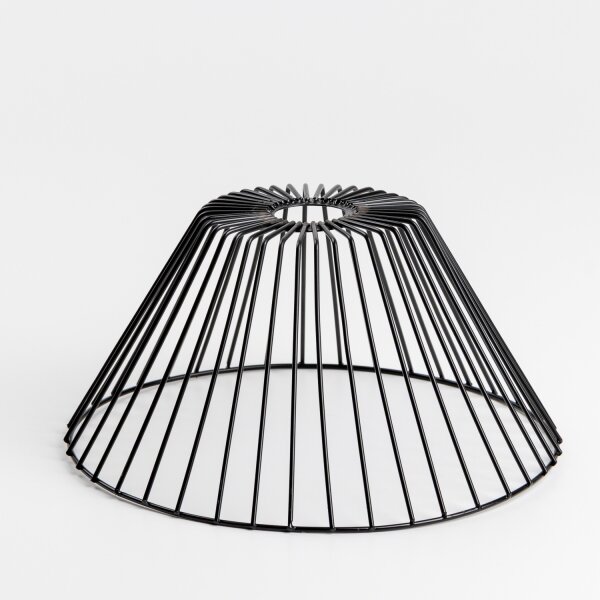 Brilagi - LED Přisazený lustr CERIA WIRE 1xE27/60W/230V pr. 30 cm černá