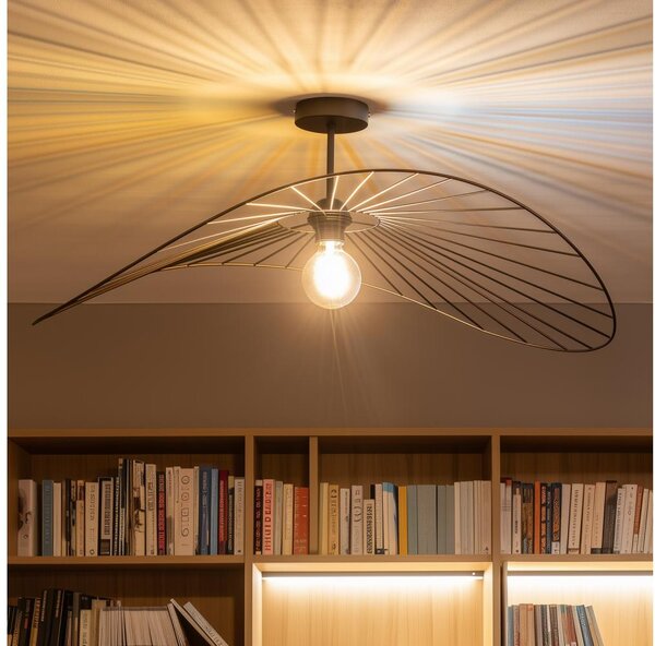 Brilagi - LED Přisazený lustr CERIA WIRE 1xE27/60W/230V 60x80 cm černá/bronzová