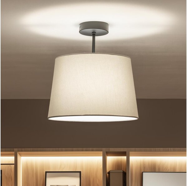 Brilagi - LED Přisazený lustr CERIA 1xE27/60W/230V pr. 30 cm černá/šedá
