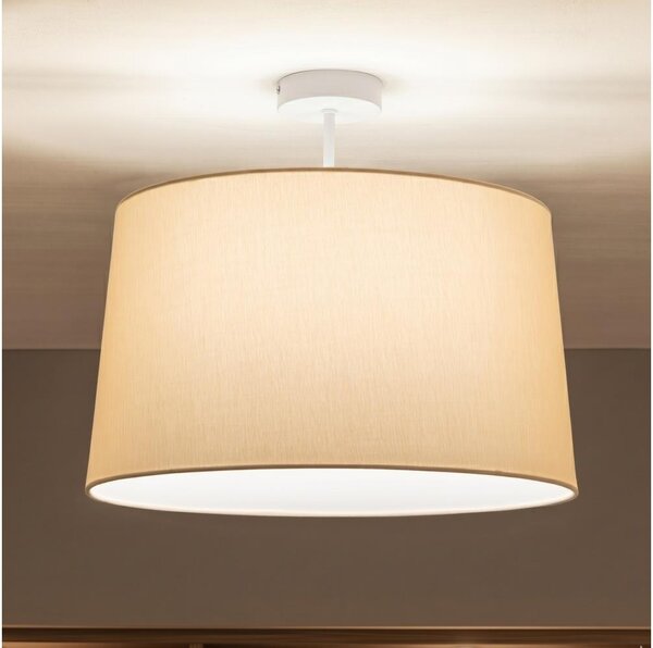 Brilagi - LED Přisazený lustr CERIA 1xE27/60W/230V pr. 45 cm bílá/béžová