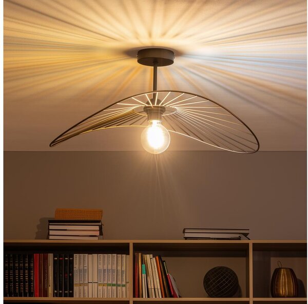 Brilagi - LED Přisazený lustr CERIA WIRE 1xE27/60W/230V 40x56 cm černá/bronzová
