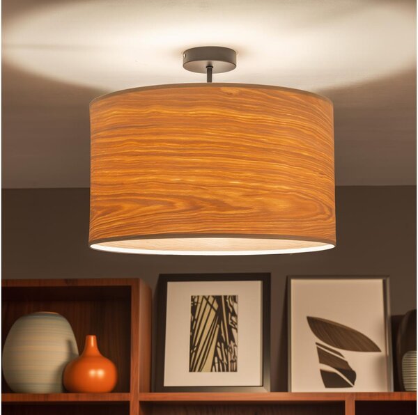 Brilagi - LED Přisazený lustr CERIA 1xE27/60W/230V pr. 45 cm černá/béžová