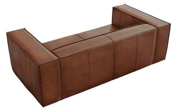 Koňakově hnědá kožená pohovka 212 cm Madame – Windsor & Co Sofas