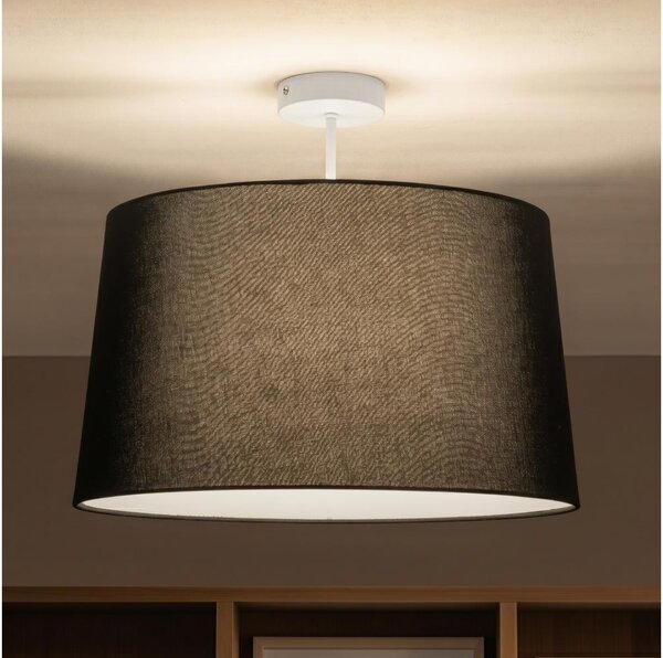 Brilagi - LED Přisazený lustr CERIA 1xE27/60W/230V pr. 45 cm bílá/černá