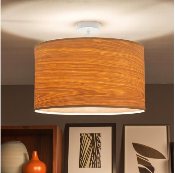 Brilagi - LED Přisazený lustr CERIA 1xE27/60W/230V pr. 45 cm bílá/béžová