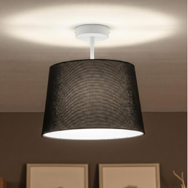 Brilagi - LED Přisazený lustr CERIA 1xE27/60W/230V pr. 30 cm bílá/černá