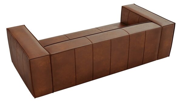 Koňakově hnědá kožená pohovka 227 cm Madame – Windsor & Co Sofas