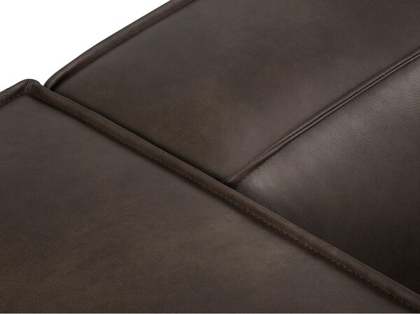 Hnědá kožená rohová pohovka (levý roh) Madame – Windsor & Co Sofas