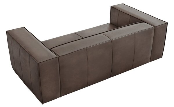 Hnědá kožená pohovka 212 cm Madame – Windsor & Co Sofas
