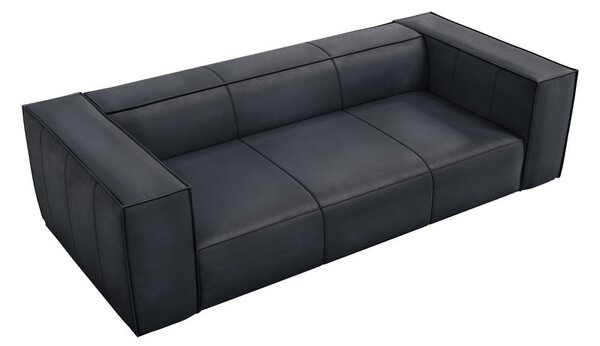 Tmavě modrá kožená pohovka 227 cm Madame – Windsor & Co Sofas