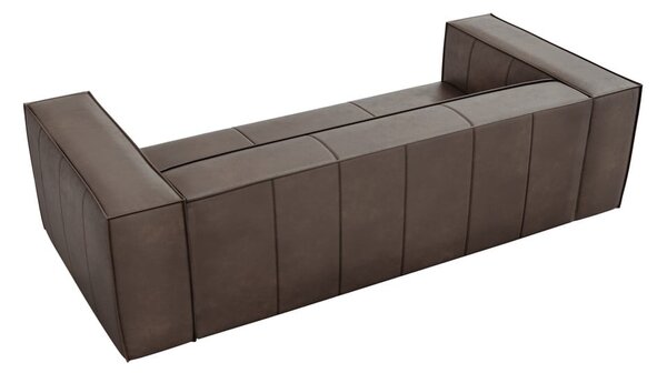 Hnědá kožená pohovka 227 cm Madame – Windsor & Co Sofas