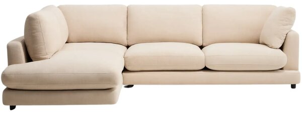 Kave Home Béžová rohová pohovka Gala 300 cm II., levá