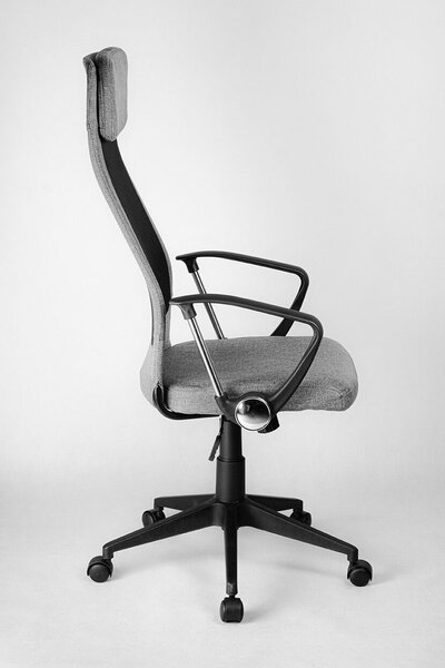 ADK TRADE s.r.o. Kancelářská židle ADK Komfort Plus, šedá/černá