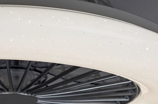 Rabalux - LED Stmívatelné stropní svítidlo s ventilátorem LED/30W/230V + DO