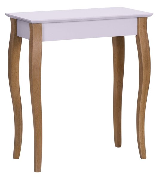 Růžový odkládací stolek Ragaba Console, délka 65 cm
