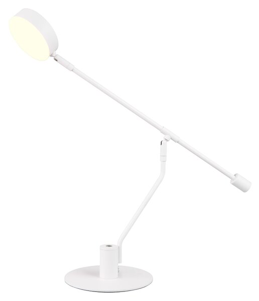 Stolní lampa MANDURO bílá