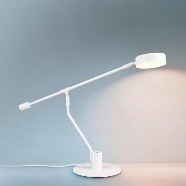 Stolní lampa MANDURO bílá