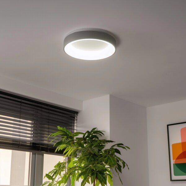 Brilagi - LED Stmívatelné stropní svítidlo LED/40W/230V 3000-6500K šedá + DO