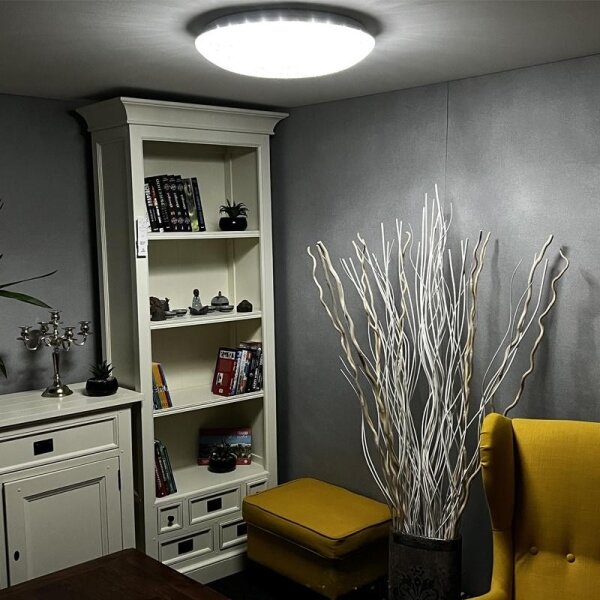 LED Stmívatelné stropní svítidlo LED/48W/230V 2700-6500K Wi-Fi Tuya + DO