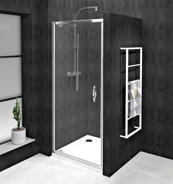 Gelco, SIGMA SIMPLY sprchové dveře otočné 880-920 mm, čiré sklo, GS1296