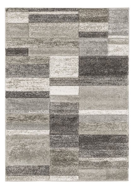 Oriental Weavers, Kusový koberec Castro Carved 5507/NQ2J, 67x120, šedá, kancelář