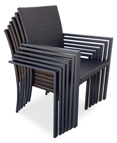 Zahradní ratanová židle Wicker Pat 2 ks