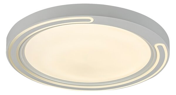 Rabalux 2249 Triton LED Stropní svítidlo s ovladačem | RGB | Variabilní | Stmívatelné | 40W | Bílá - r-2249