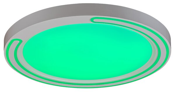Rabalux 2249 Triton LED Stropní svítidlo s ovladačem | RGB | Variabilní | Stmívatelné | 40W | Bílá - r-2249