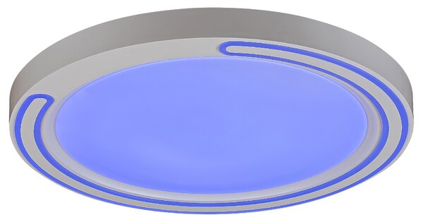 Rabalux 2249 Triton LED Stropní svítidlo s ovladačem | RGB | Variabilní | Stmívatelné | 40W | Bílá - r-2249