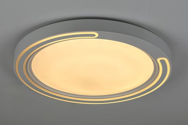 Rabalux 2249 Triton LED Stropní svítidlo s ovladačem | RGB | Variabilní | Stmívatelné | 40W | Bílá - r-2249