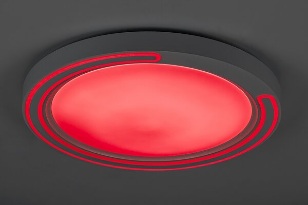 Rabalux 2249 Triton LED Stropní svítidlo s ovladačem | RGB | Variabilní | Stmívatelné | 40W | Bílá - r-2249