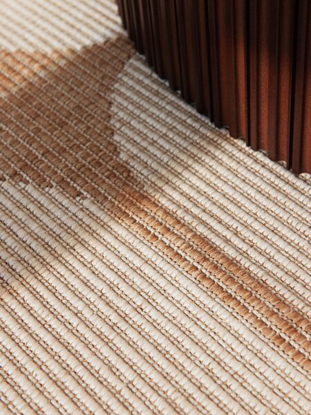 NORTHRUGS, Běhoun Duet Bowen 106245 Beige/White - na ven i na doma, 80x250, béžová, chodba / předsíň