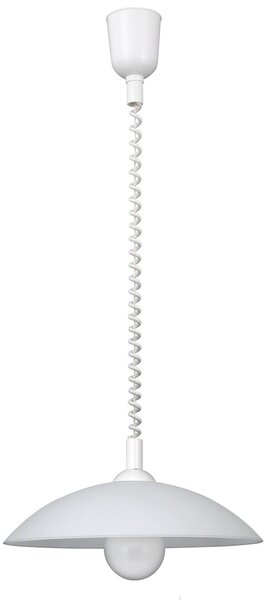 Rabalux 4780 Round Skleněný lustr | E27 | Bílá - r-4780