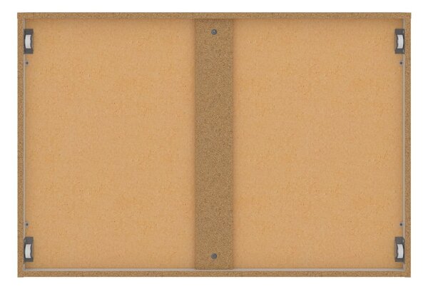 Šuplíky pod postel v přírodní barvě v sadě 2 ks 90x190/140x190 cm Naia – Tvilum