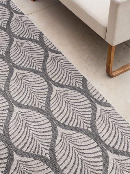 NORTHRUGS, Běhoun Duet Liora 106246 White/Gray - na ven i na doma, 80x250, šedá, chodba / předsíň