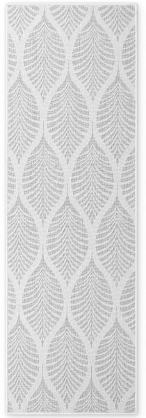NORTHRUGS, Běhoun Duet Liora 106246 White/Gray - na ven i na doma, 80x250, šedá, chodba / předsíň