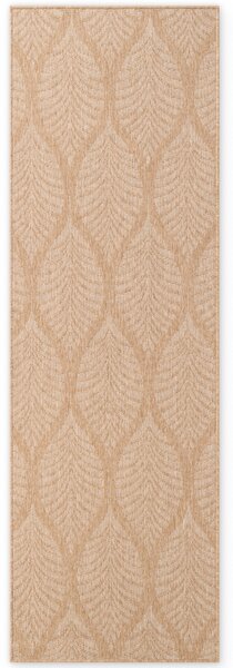 NORTHRUGS, Běhoun Duet Liora 106247 Beige/White - na ven i na doma, 80x250, béžová, chodba / předsíň