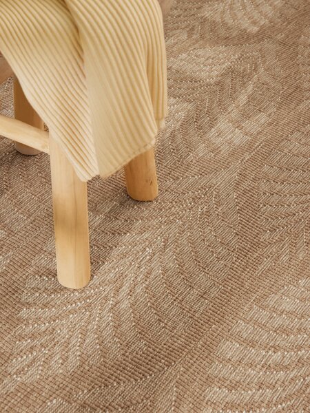 NORTHRUGS, Běhoun Duet Liora 106247 Beige/White - na ven i na doma, 80x250, béžová, chodba / předsíň