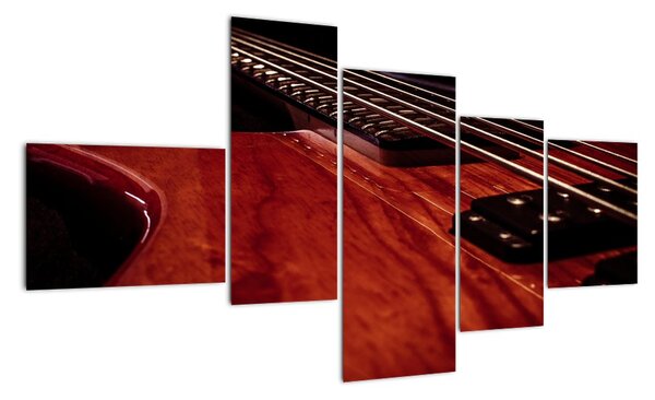 Obraz elektrické kytary (150x85cm)