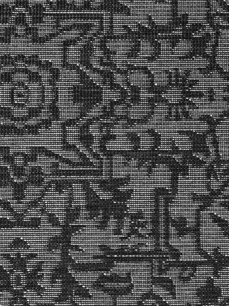NORTHRUGS, Kusový koberec Duet Kona 106248 Black/White - na ven i na doma, 120x170, černobílá, chodba / předsíň