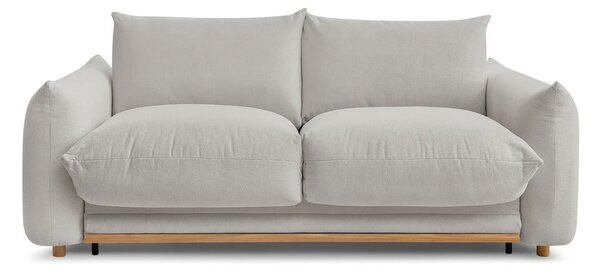 Světle šedá rozkládací pohovka 214 cm Ernest – Bobochic Paris
