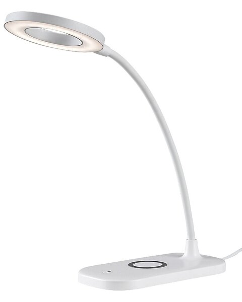 Rabalux 74014 Hardin LED Moderní stolní lampička | Variabilní | Stmívatelné | 5W | Bílá - r-74014