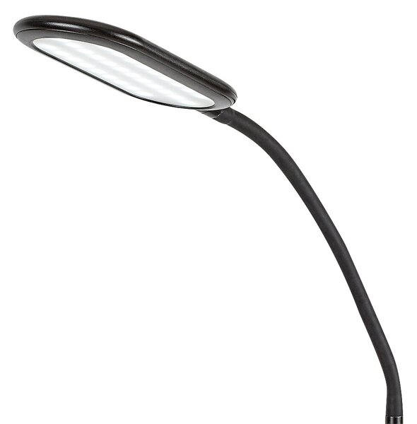 Rabalux 74009 Adelmo LED Stmívatelná stojací lampa | Variabilní | Stmívatelné | 10W | Bílá | Černá - r-74009