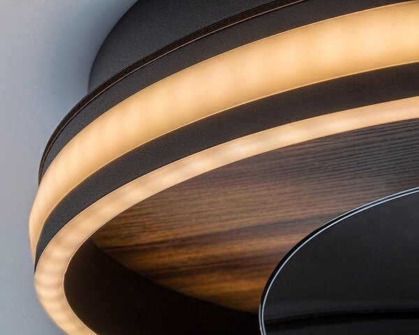 Rabalux 71016 Faustine LED Moderní stropní svítidlo | Variabilní | Stmívatelné | 30W | Bílá | Černá - r-71016