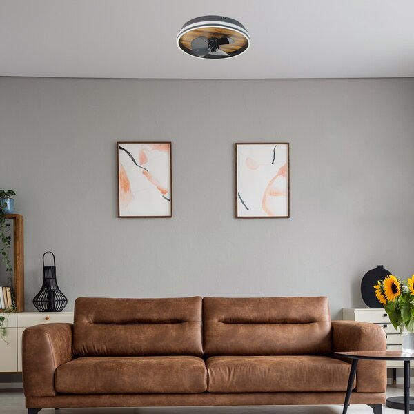 Rabalux 71016 Faustine LED Moderní stropní svítidlo | Variabilní | Stmívatelné | 30W | Bílá | Černá - r-71016