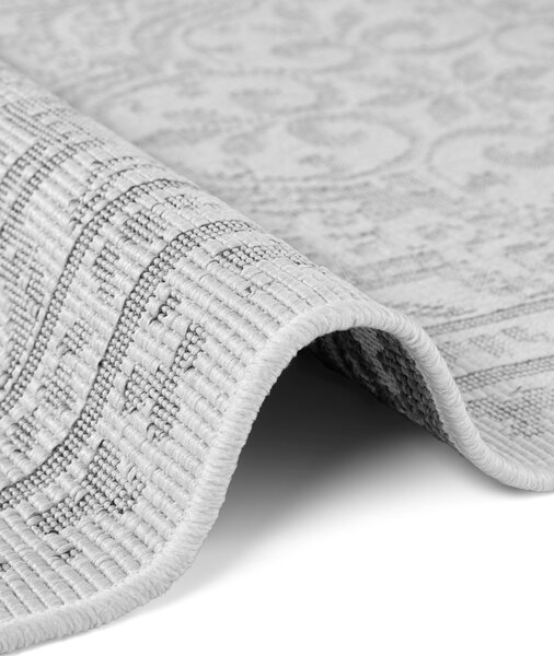 NORTHRUGS, Běhoun Duet Rosel 106251 White/Gray - na ven i na doma, 80x250, šedá, chodba / předsíň