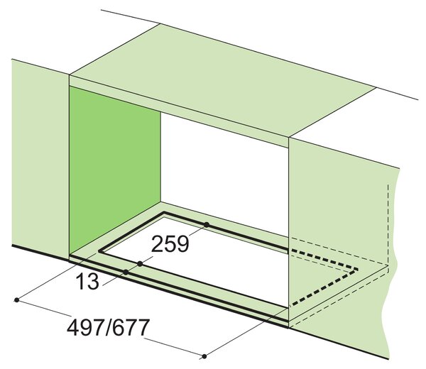 Odsavač par Franke Box Smart FBI 525 BK Černá 305.0680.919