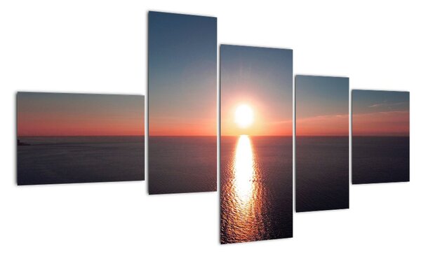 Obraz zapadajícího slunce (150x85cm)