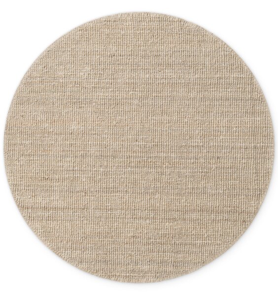 Hanse Home, Kusový koberec Jaipur 105973 Ivory/White kruh, 160x160 (průměr) kruh, béžová, chodba / předsíň